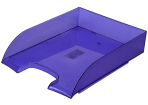 Лоток горизонтальный «Бизнес», 330×245×65 мм, фиолетовый
