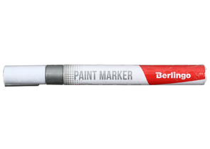 Маркер-краска Berlingo, серебристый