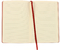 Книжка записная ColorMania, 145*210 мм, 96 л., линия, Red