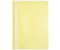 Папка-скоросшиватель пластиковая А4 inФормат, толщина пластика 0,15 мм, желтый