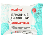 Салфетки влажные Laima, 50 шт., «Антибактериальные»