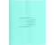 Тетрадь школьная А5, 12 л. на скобе «Гознак Борисов», 170*205 мм, косая линия, светло-зеленая