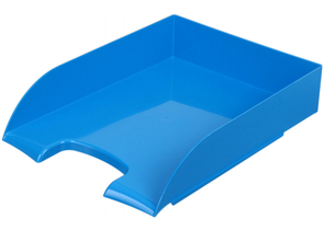 Лоток горизонтальный «Бизнес», 330×245×65 мм, голубой